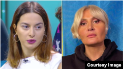 მარიამ ბაჯელიძე (მარცხნივ) და ნანუკა ჟორჟოლიანი