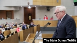 რუსეთის საგარეო საქმეთა მინისტრის მოადგილე, სერგეი რიაბკოვი 