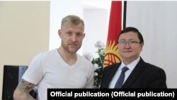 Валерий Кичин жана Кайрат Иманалиев. 