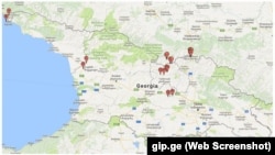 რუკა - "საქართველოს პოლიტიკის ინსტიტუტი"