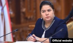Täjigistanyň prezidenti Emomali Rahmonyň gyzy, prezident administrasiýasynyň başlygy Ozoda Rahmon