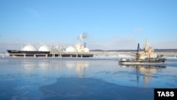 Танкер-газовоз Energy Navigator поблизу берегів російського острова Сахалін, архівне фото