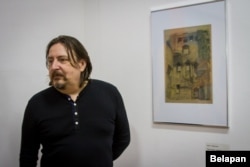 «Музыка бязь межаў» — выстава карцін беларускіх музыкаў. Менск, 9 сакавіка 2017 году