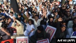 اعتراضات جنبش تحفظ پشتون‌ها در شهر لاهور پاکستان