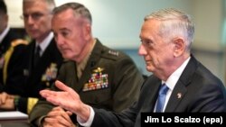 جیمز متیس وزیر دفاع ایالات متحدۀ امریکا