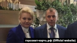 Лариса Щербула и Владимир Константинов