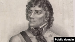 Тадеуш Костюшко, гравюра Антона Фиетта, 1820 год