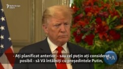 Trump: „Noi nu vom cheltui trilioane de dolari ca să le facem altora aerul mai curat”