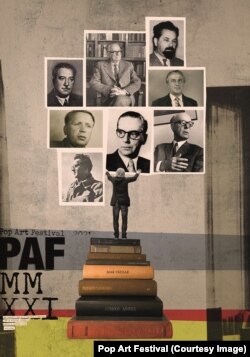 Poster Pop Art Festivala 2021.