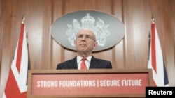 Sekretari britanik i Mbrojtjes, John Healey.