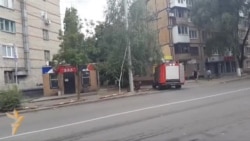 Fighting On The Streets Of Donetsk