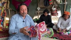 سيد عالم وايي له مريو د سينګار توکو جوړولو هنر له پلار او نيکه ورپاتې دی