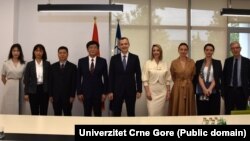 Predstavnici Univerziteta Crne Gore i Centra za računarstvo provincije Šandong, Podgorica jul 2025.