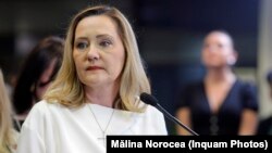 Elena Lasconi și-a anunțat demisia din funcția de președinte al USR.