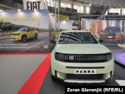 Fijat Grande Panda iz Kragujevca, Sajam automobila u Beogradu, Srbija, 21. mart 2025.
