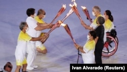 Токио-2020 Паралимпиадасынын ачылыш аземи. 24-август, 2021-ж. 