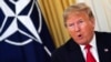 Дональд Трамп на переговорах в НАТО в 2019 году