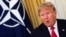 დონალდ ტრამპი ნატოს შეხვედრას ესწრება ლონდონში 2019 წელს, აშშ-ის პრეზიდენტობის პირველი ვადის განმავლობაში.