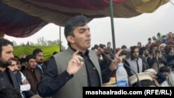 محسن داور عضو مجلس نمایندگان پاکستان و یکی از رهبران جنبش تحفظ پشتون