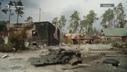 Опустошен град - Ирпин по ослободувањето