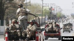 د بلوچستان په سرښار کوټه کې امنيتي ځواکونه ګزمه کوي ـ (انځور: ارشیف)