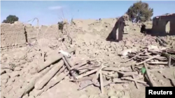 Aftermath of Pakistani Airstrike on Afghanistan's Paktika Province 