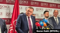 Milorad Dodik na konferenciji za medije, Banja Luka, BiH, 23. septembar 2025.