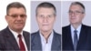 Deputații Dumitru Coarnă (stânga), Francisc Tobă (centru) și Nicolae Giugea (dreapta) s-au abținut de la votul din Camera Deputaților privind aderarea Finlandei și Suediei la NATO.