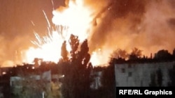 Вибухи у Новій Каховці