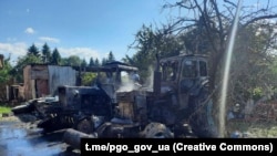 Сумська область, наслідки артилерійського обстрілу, ілюстративне фото