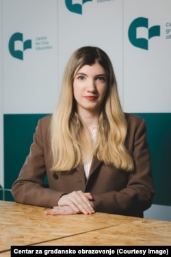 Predstavnica CGO Sara Čabarkapa