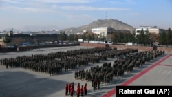 مراسم فراغت ده ها سرباز از اکادمی نظامی کابل November 29, 2020