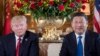 Președintele american Donald Trump și liderul chinez Xi Jinping, la o întâlnire bilaterală din 2017, de la Mar-a-Lago, Florida. 