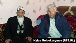 Рахманберди ажы жана К.Молдокасымов. Айдаркен ш. 2015-жылдын үчтүн айынын (январынын) 19у.