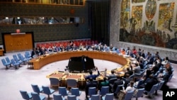 Зал заседаний Совета безопасности ООН