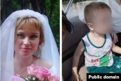 მოკლული ოლგა სოროკა და მისი შვილი ალიოშა