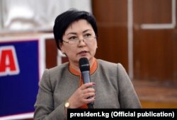 Гульмира Кудайбердиева.