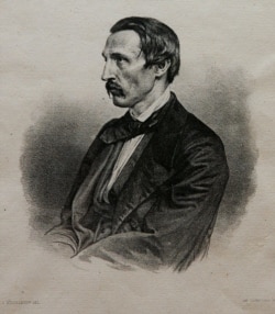 Портрет Пантелеймона Куліша, за основу якого взято зображення письменника на літографії 1860 року. Портрет був представлений на експозиції під час презентація повного зібрання творів Пантелеймона Куліша в 35 томах у Києві 17 січня 2006 року