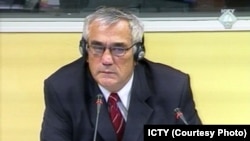 Đošan na suđenju Vlastimiru Đorđeviću u Hagu, 16. februar 2010.