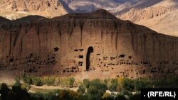 محل بودای تخریب شده در ولایت بامیان 