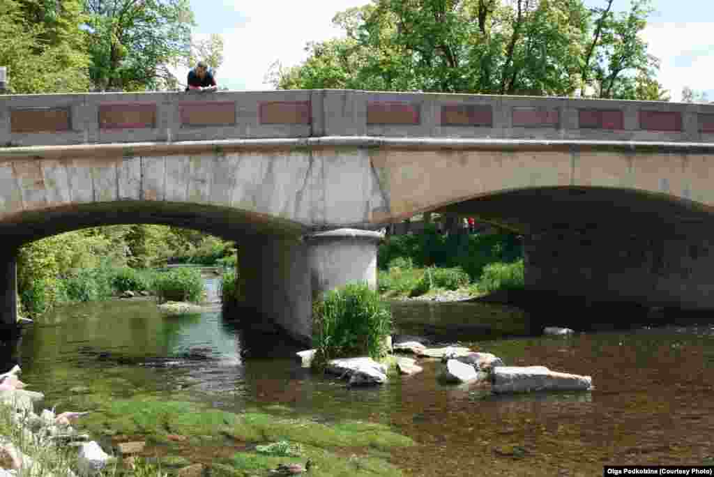 Бригах протекает через городок Донауэшинген и у его черты сливается с Брегом, образуя Дунай