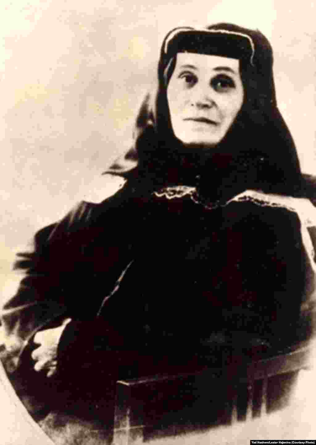 A portrait of Josef Stalin's mother, Ketevan Gheladze Dzhugashvili (1858-1937), a housewife, seamstress, and laundress. Photo probably from the 1930s.
