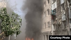 تهران کې چاودنې شوي 