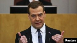 Глава правительства РФ Дмитрий Медведев