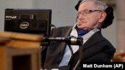 Стивен Хокинг. Лондон. 6-март, 2017-жыл.