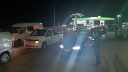 Popas la benzinărie în Ucraina