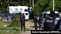 Російські силовики під час обшуків у Криму, архів