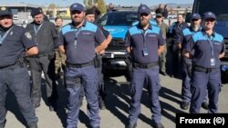 Pripadnici Frontexa u Sarajevu, 31. oktobra 2025.