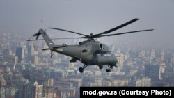 Obuka na helikopteru ruske proizvodnje Mi-35 u Nišu, januar 2020.
