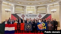 تصویری از نشست راست‌گرایان افراطی در سن‌پترزبورگ